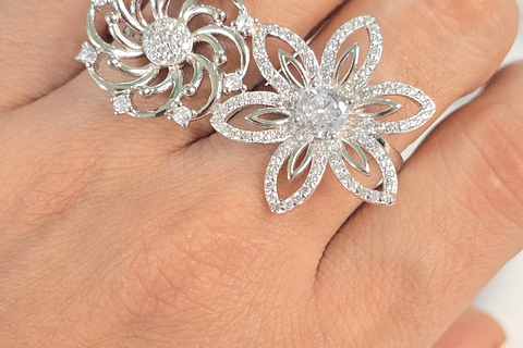 Ring Imported dual finger