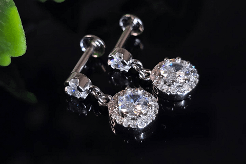 Silver Stud Earrings