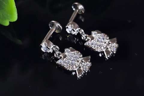 Silver Stud Earrings