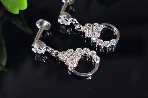 Silver Stud Earrings