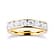 18ct Yellow Gold 1.50ct Brilliant Cut Goldsmiths Brightest Diamond Eternity Ring