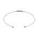 Gossamer Silver 0.15cttw Diamond Bangle
