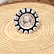 Emperor Ring Round stone white