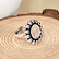 Emperor Ring Round stone white - Image 2