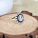 Emperor Ring Round stone white - Image 3