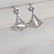 Mothe of pearl cz earrings - Image 2