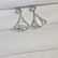 Mothe of pearl cz earrings - Image 3