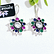 Silver Stud Earrings - Image 2
