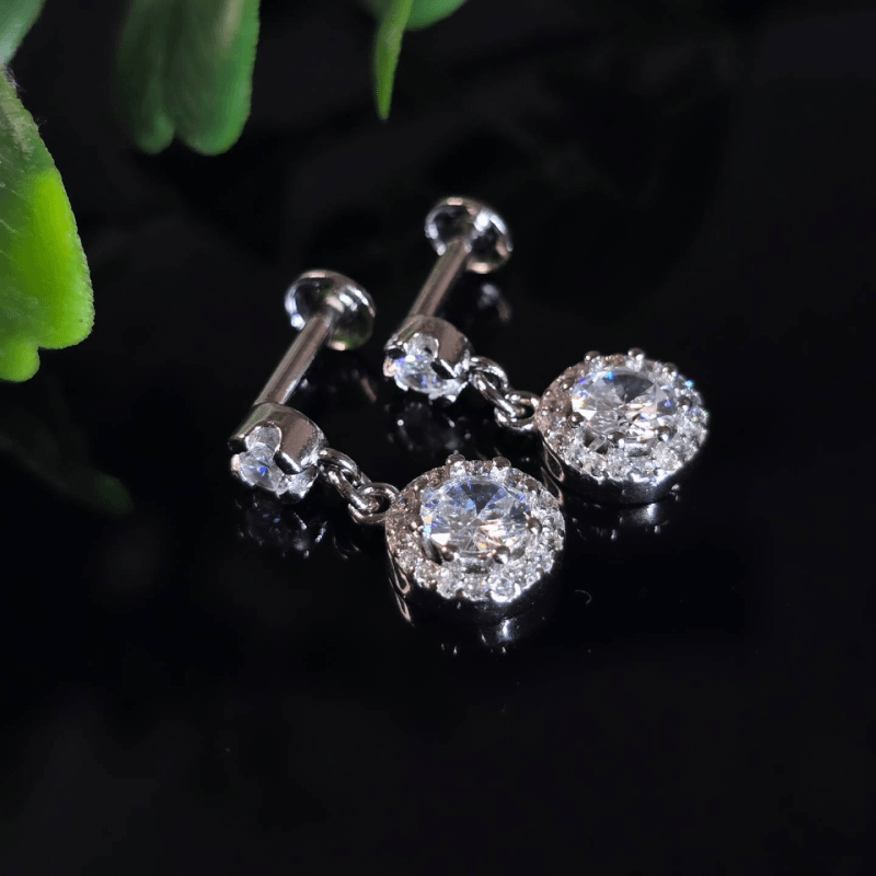 Silver Stud Earrings