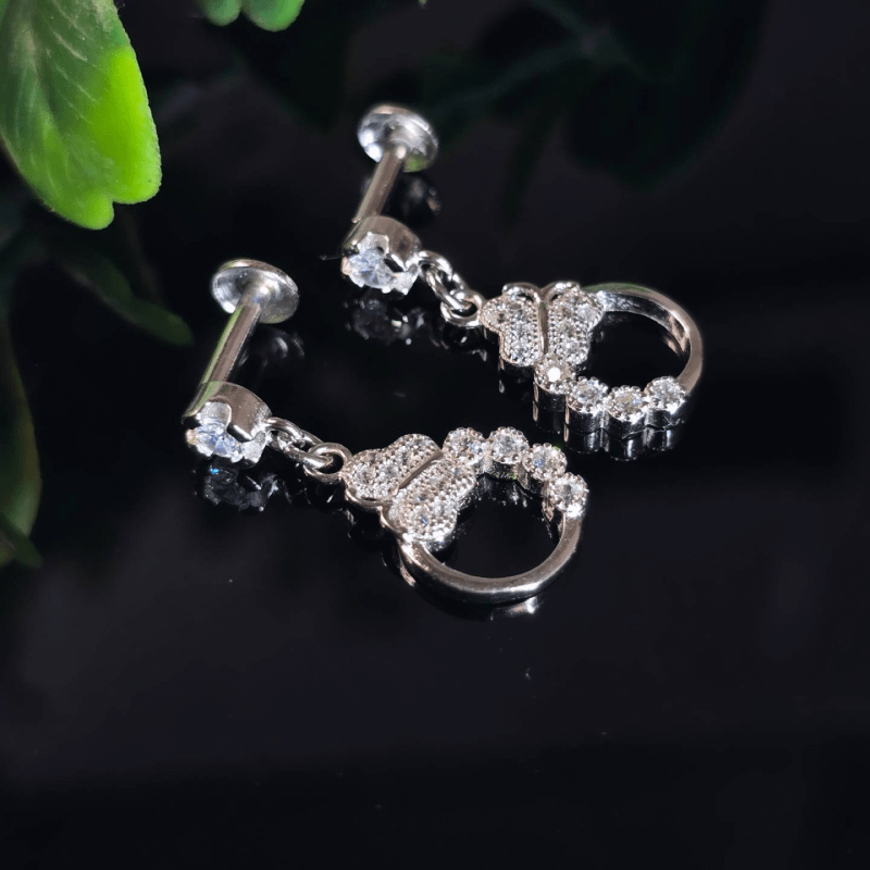 Silver Stud Earrings
